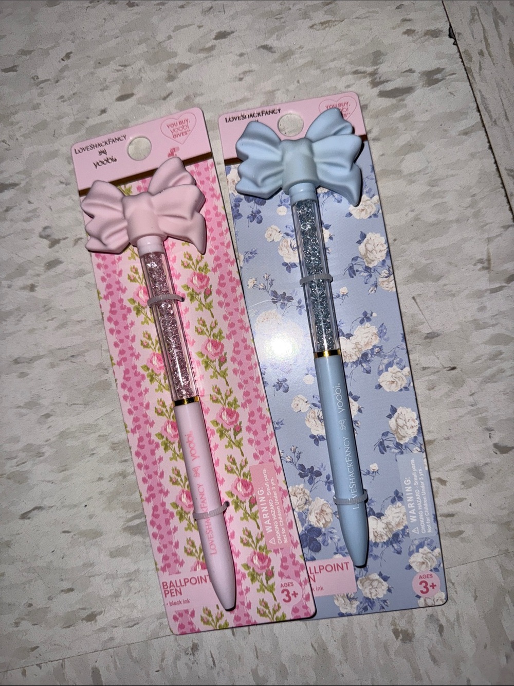 In-Hand, NWT LoveShackFancy x Yoobi x Target - Ballpoint Pen, Set of 2
